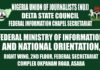 NUJ Delta Council Makes Bold Statement with Federal Information Chapel Signboard Commissioning