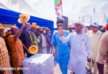 EKO DELIVERS BIG! ₦100 MILLION CASH EMPOWERMENT + 330 BAGS OF RICE FOR SHERIFF’S MORE AGENDA